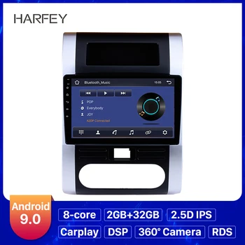 

Harfey Android 9.0 10.1" 2din Car Multimedia Player For NISSAN X-TRAIL Dongfeng MX6 2008-2012 GPS Radio Navi Auto Stereo SWC