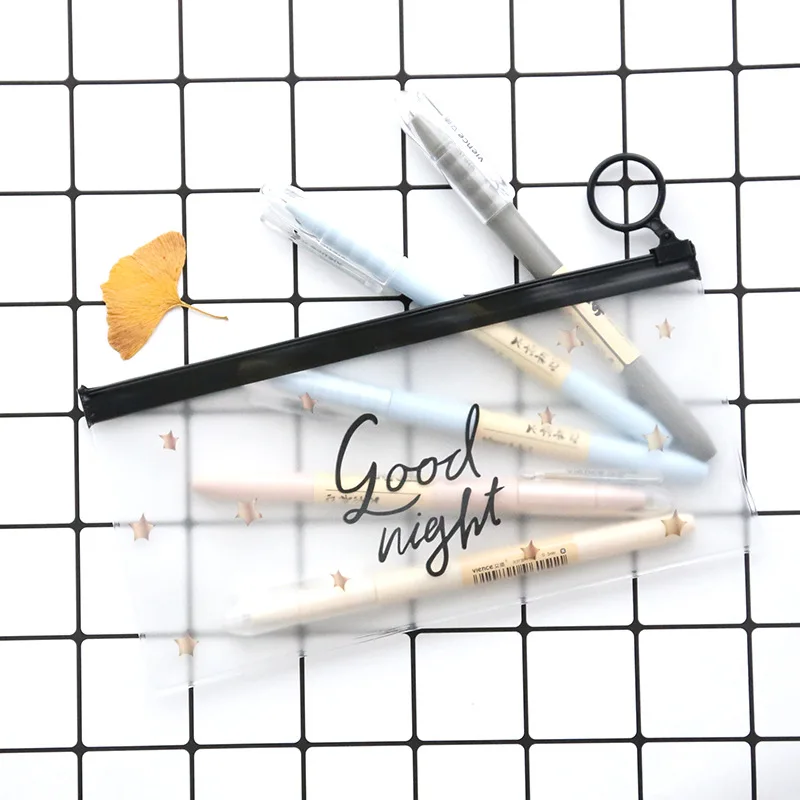 Модная Портативная женская косметичка прозрачная из ПВХ дорожная сумка на