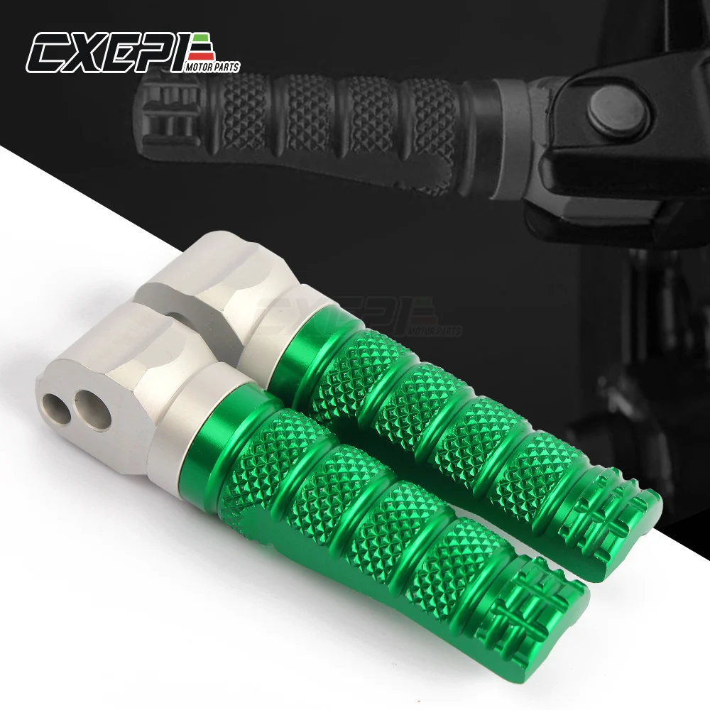 Новинка Задние подножки мотоцикла модификация производство алюминия CNC для Kawasaki