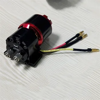 

1PC High Power Hydraulic Oil Pump with 4250 Brushless Motor Model Car Modification Gear Pump for Tamiya 1/14 RC Trailer Parts