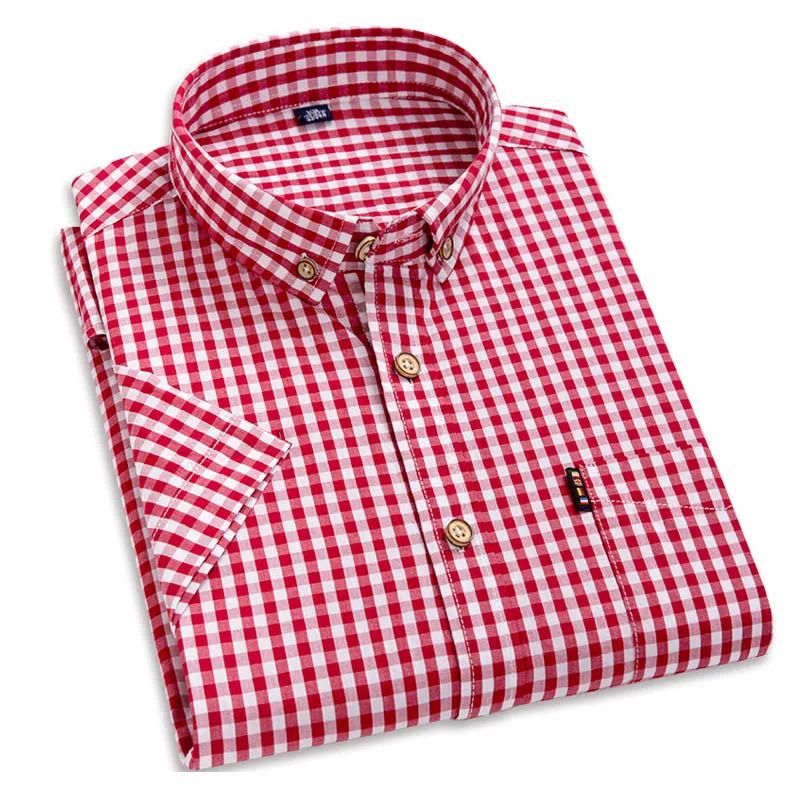 camisas de cuadros pequeños hombre
