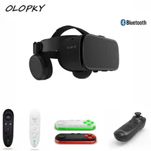 Черный увеличенная реальность мобильные игры аудио и видео выделенный бинокль VR Виртуальная реальность Гарнитура 3D очки VR очки BOBOVR
