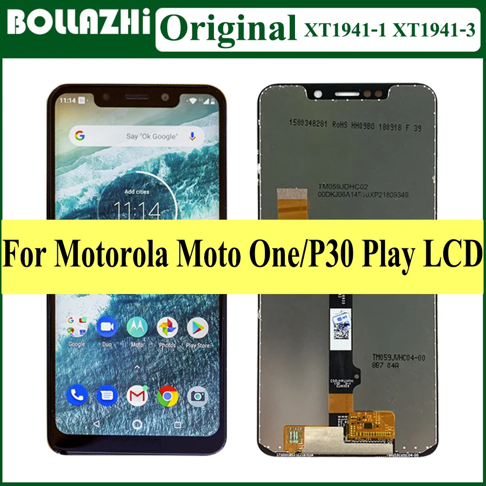 Motorola one power original display Clearance