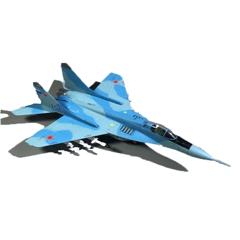 MIG 29 Fulcrum российские ВВС МиГ-29 военный самолет Истребитель модель 1/100 литой самолет коллекция