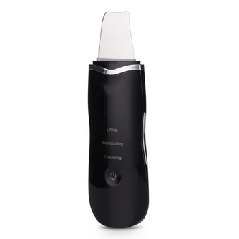

Scraper USB Cleansing Instrument Electric Pore Cleaner Exfoliator Ultrasonic Facial Scrubber Lifting Skin Cleaning Washer
