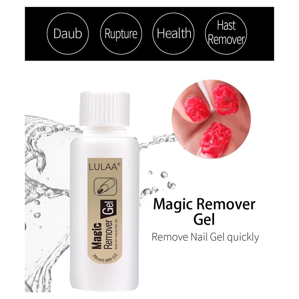 Модный Гель-лак для ногтей Burst Magic Remover лак Burst волшебный удалитель от геля для ногтей