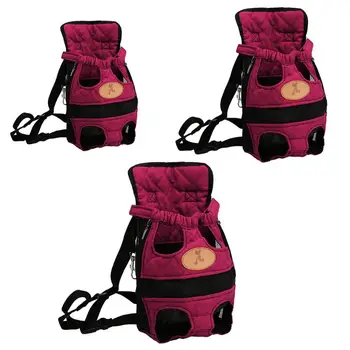 

Pet Dog Backpack Carrier Puppy Dogs Pouch Front Bag Back Pack Travel Legs Out