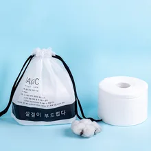 Одноразовая мочалка из чистого хлопка, плотное съемное полотенце для салона красоты, одноразовый инструмент для макияжа