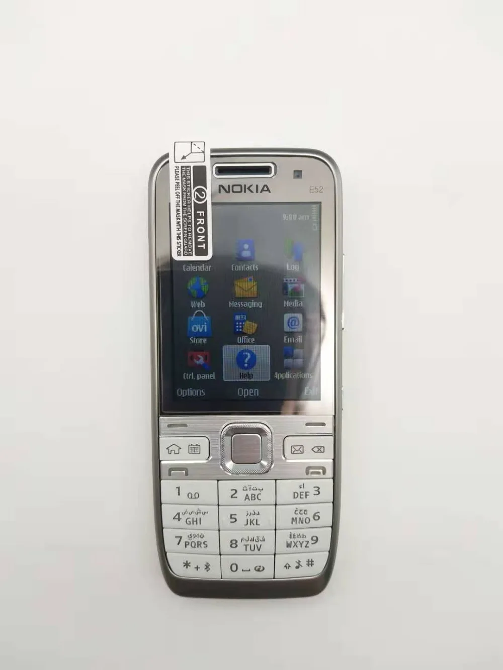 E52 разблокированный Nokia E52 GSM WCDMA сотовый телефон Wifi Bluetooth gps 3.2MP камера телефон Восстановленный