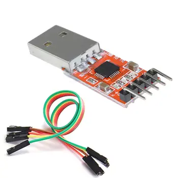 

USB 2.0 to TTL UART 5PIN Module Serial Converter CP2102 STC PRGMR Free Cable LHB99