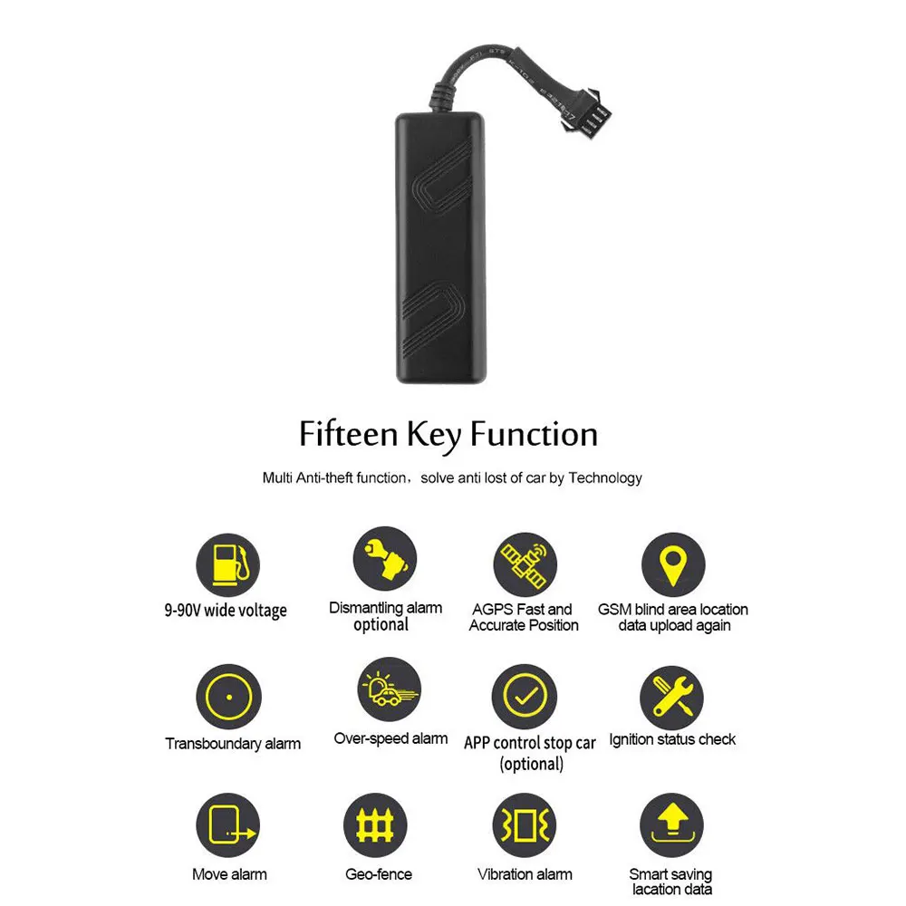 Gps/GPRS/GSM Авто Мини gps трекер Противоугонный прочный gps локатор для мотоцикла