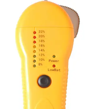 

LED display wood moisture meter with 2 pins