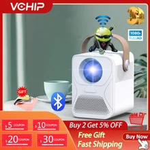 

VCHIP X6 4K Projector Home projector mini Proyector For Home Theater WiFi tv full hd Protable Media Player Christmas projector
