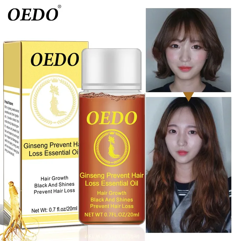 

Hair Growth Products Ginseng Oil 20ml Hair Growth Faster Grow Hair Stop Hair Loss Treatment