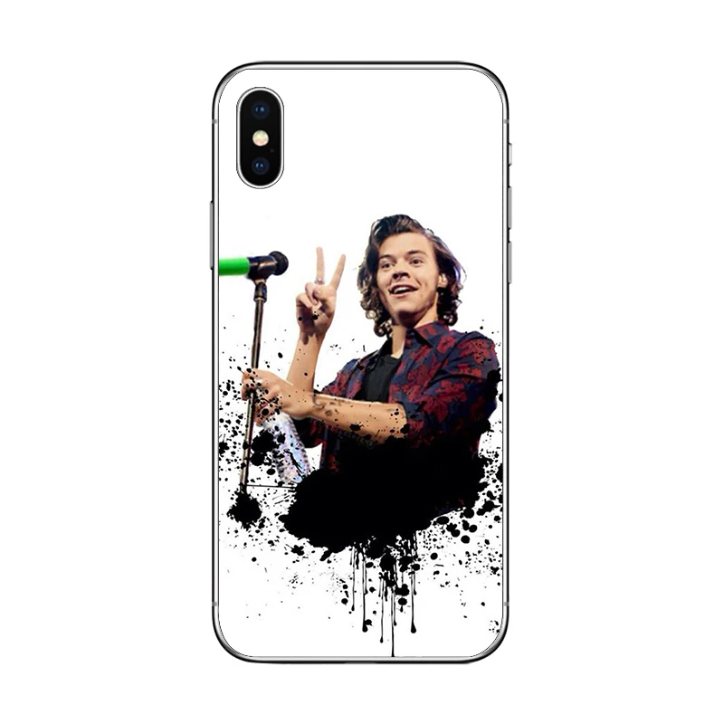 Чехол для телефона ciciber Harry Style Apple iPhone 7 8 6 6s Plus X XR XS MAX 5S SE мягкий чехол из ТПУ 11 Pro Max