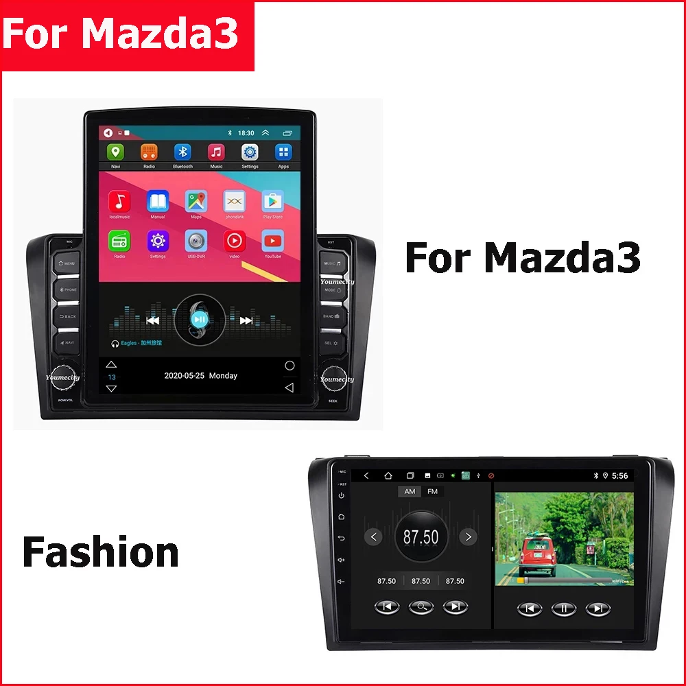 Автомобильный мультимедийный плеер 2 Din Android 9 Dvd Gps Авторадио навигация Wi Fi Bluetooth IPS