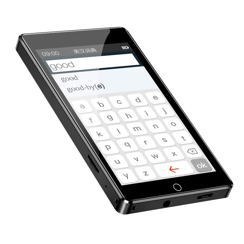 RUIZU H1 4 Inch Touch Sn Bluetooth 5.0 MP3 Player
