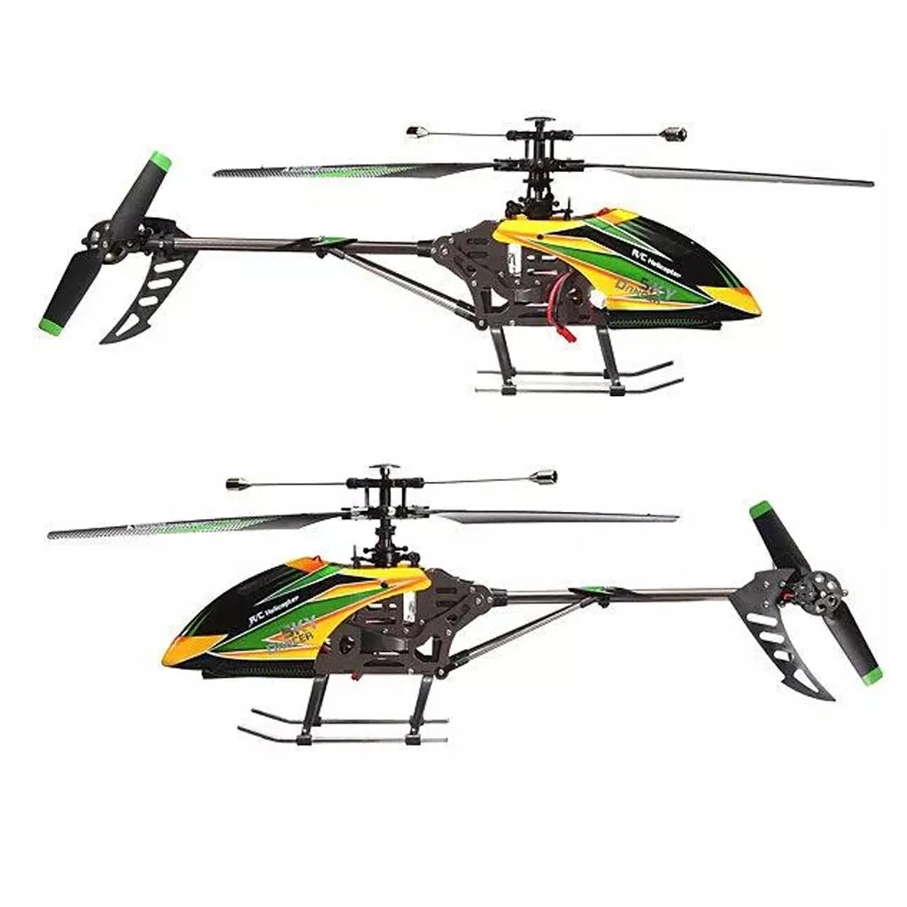 V912 Дрон Sky Dancer самолет 2,4 ГГц RTF самолет 4 канала с одним лезвием RC вертолет с головной лампой светильник