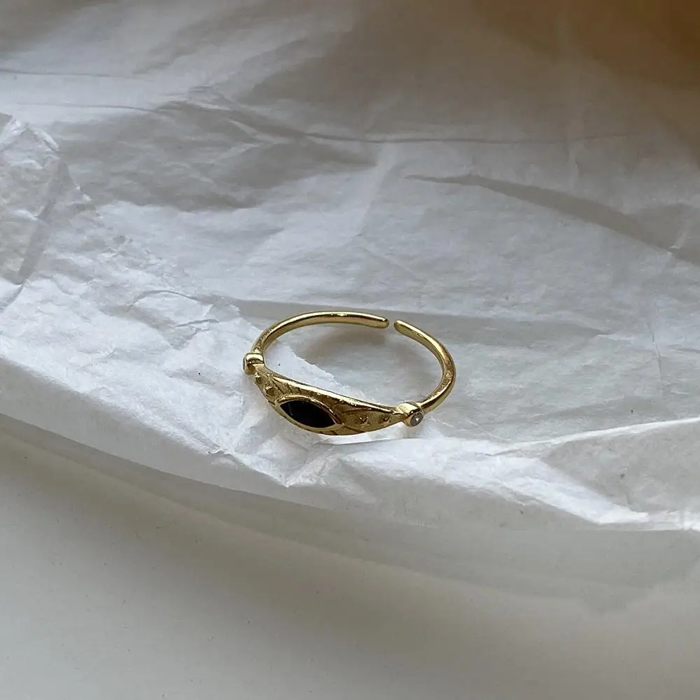 Тонкие кольца маленького размера 100% подлинные с регулируемым кольцом на шарнир