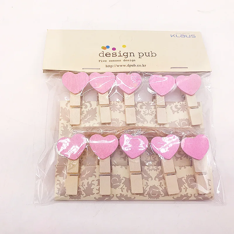 Мультфильм Маленькая девочка Деревянный Маленький зажим Креативные украшения ручной работы аксессуары закуски сообщение картина портфель отправить пеньковая веревка