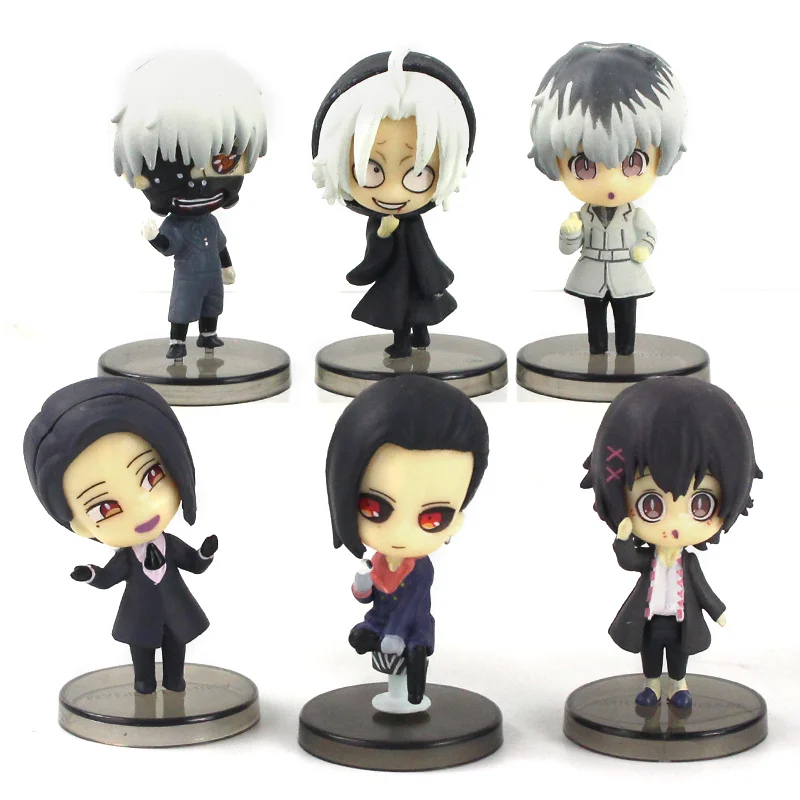 5 см 6 шт./компл. одежда с надписью Tokyo Ghoul re для косплея канеки кэна Сасаки хайсе