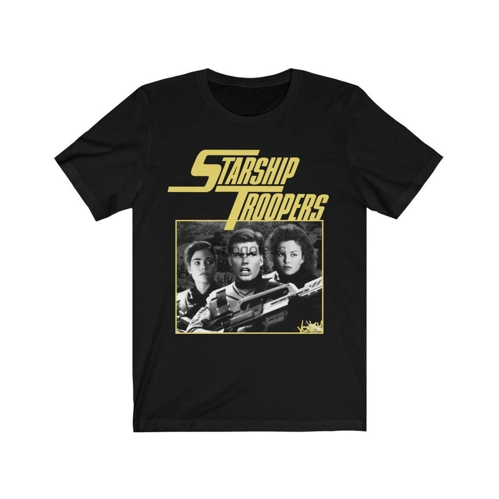 Футболка Starship Troopers в стиле ретро доступна во многих цветах | Мужская одежда