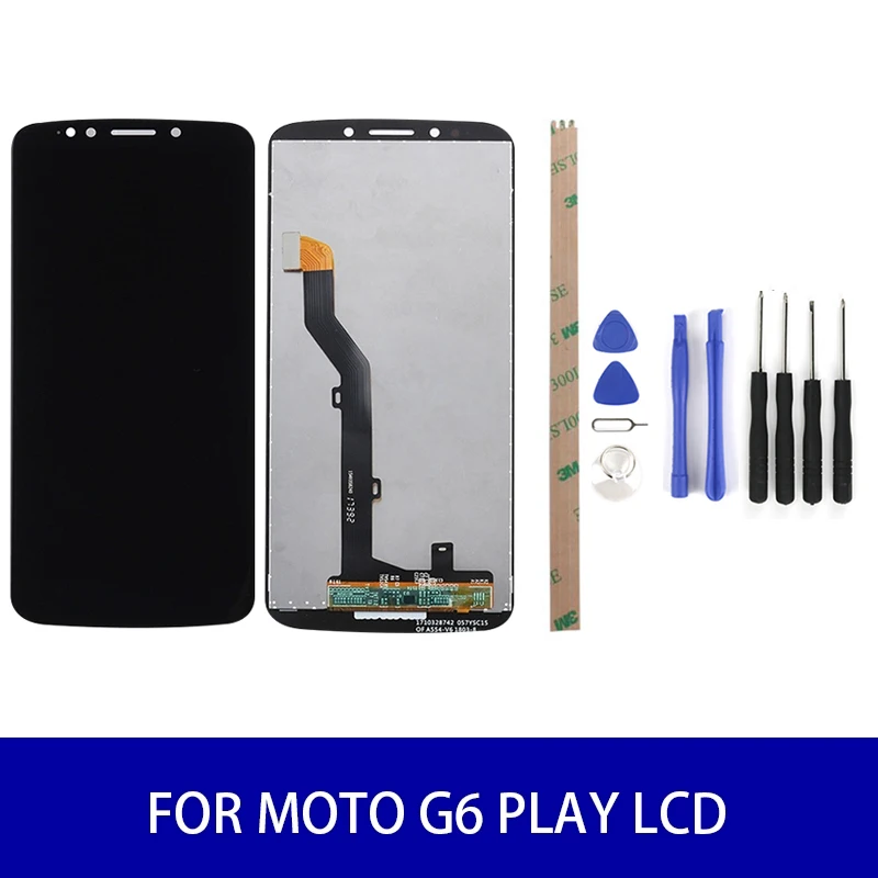Original For Motolora Moto G6 Play XT1922-1 XT1922-2 Lcd Display Touch Screen Panel Digitizer Assembly Replacement Parts | Мобильные