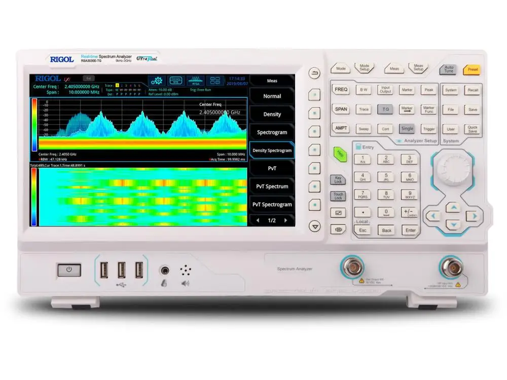 Rigol RSA3015E-TG-1 5 GHz анализатор спектра в реальном времени с генератором отслеживания |