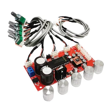 

LM4610 Preamplifier Board Equalizer 3D Surrounding Balance Audio Preamp AD828 Volume Tone Conrtol Pre amplifier