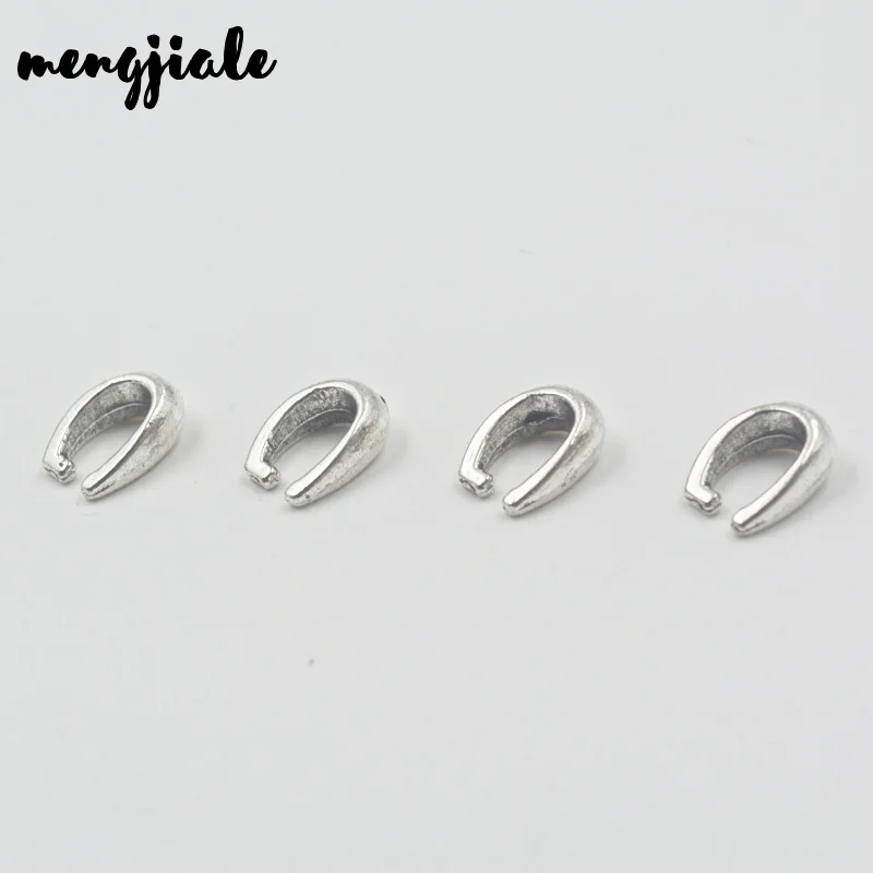 

35pcs Necklace Pendant Clips Clasps Pinch Clip Bail Pendant for Connectors Jewelry Findings DIY jewelry parts accessories