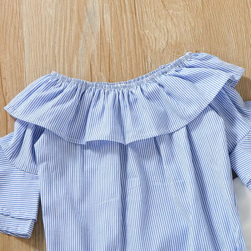 Весенне-осенняя одежда для малышей, комбинезон с длинными рукавами и оборками для новорожденных девочек, штаны, леггинсы