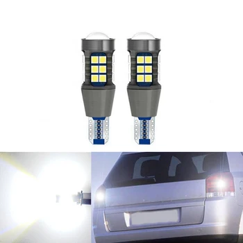 

2X W16W T15 LED 27SMD Bulb Car Reverse Light Tail Light Canbus 6000K White Light For Opel Combo Box Meriva B Mokka Zafira Tourer