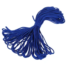 Горячий-100ft 7 Strand 550 выживания бушкрафт Паракорд парашютный шнур Тип III-синий