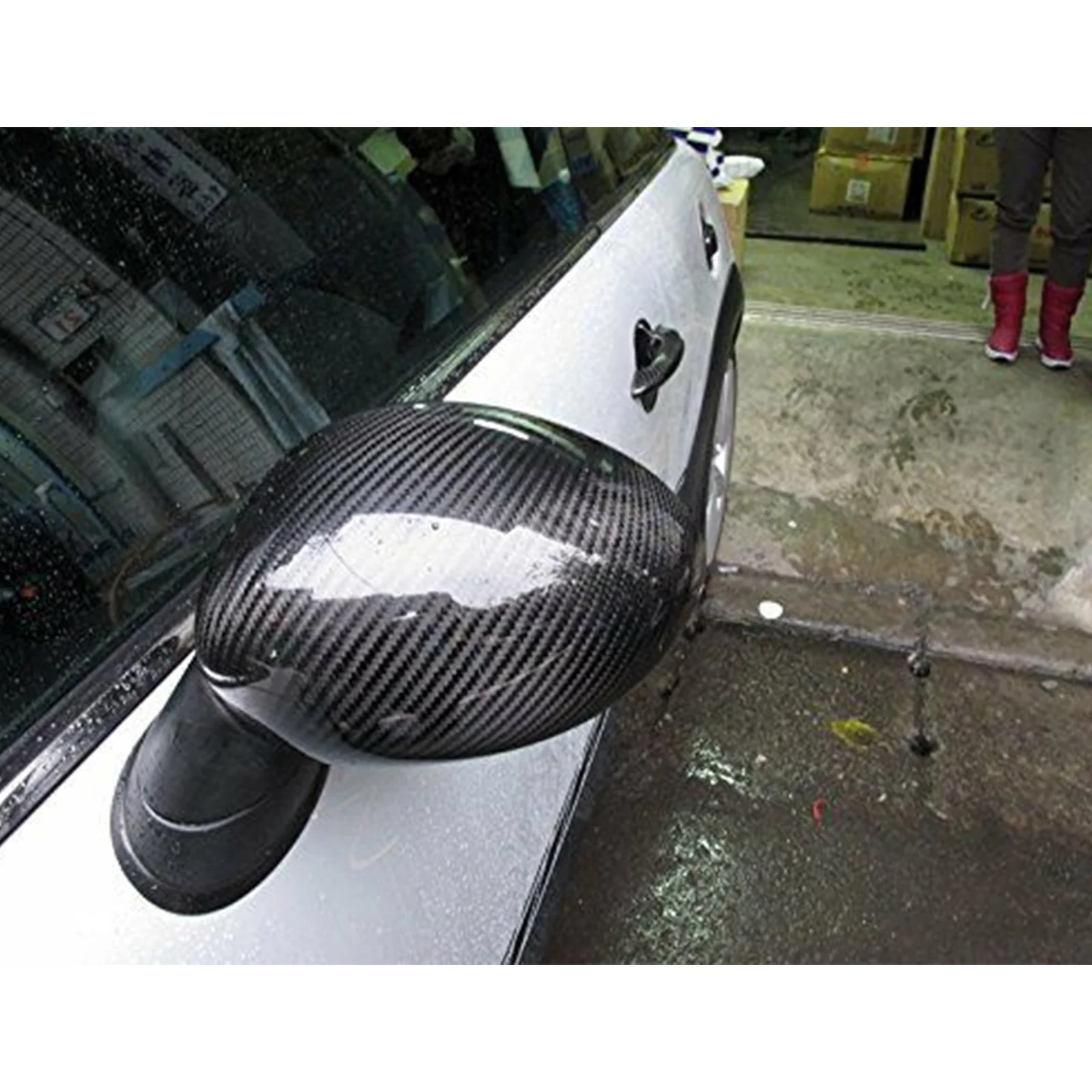 Areyourshop карбоновые дверные зеркала крышки для Mini Cooper R55 R56 R57 R58 R60(руководство) зеркальные крышки авто-Стайлинг запчасти