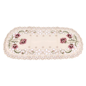 

Home Table Cloth Oval Embroidery Wedding Party Table Cover Tablecloth Nordic Tea Coffee Tablecloths Home Decor