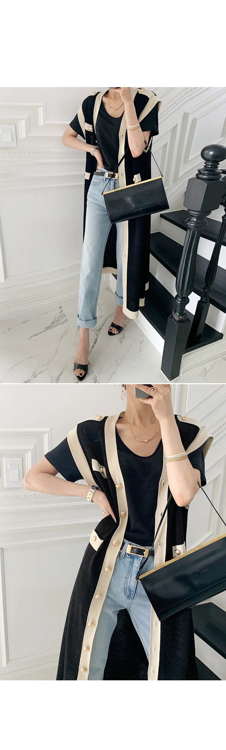 New Summer Sweater Women Dress Sleeveless Sweaters Knitted Dresses Womens Long Loose Maxi Oversize Knitting Robe Vestido