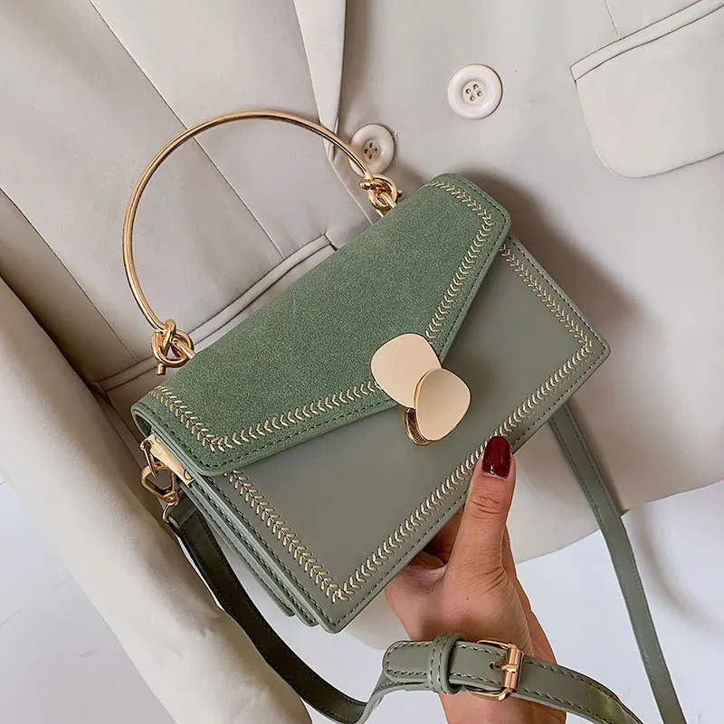 

Women fashion Bags Scrub Leather PU Leather Shoulder Messenger Bag Lady Crossbody Mini Bag Female Crown Evening Bags with chain