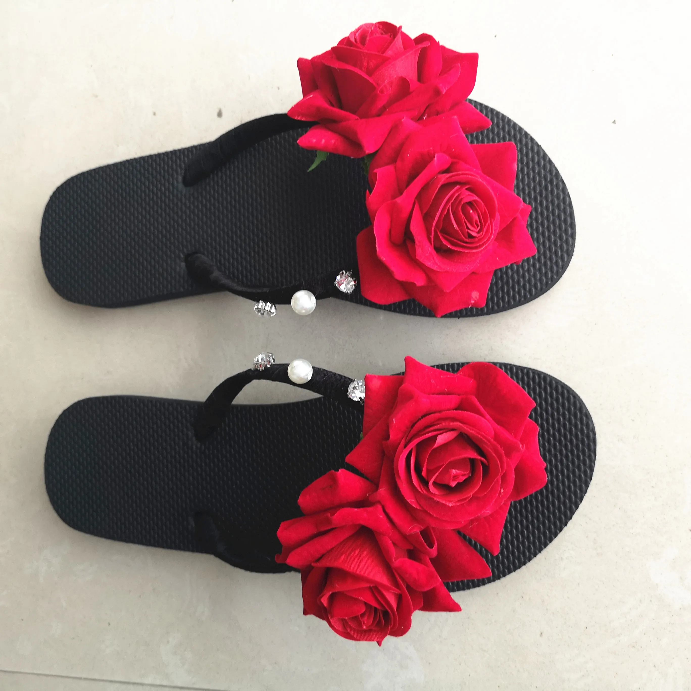 red rose shoes