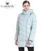 GASMAN 2022 Fashion Women Hooded Parka Down Winter Brand For Down Jacket Women Winter Thick Overcoat Women Jacets and Coat 18806 ► Photo 3/6