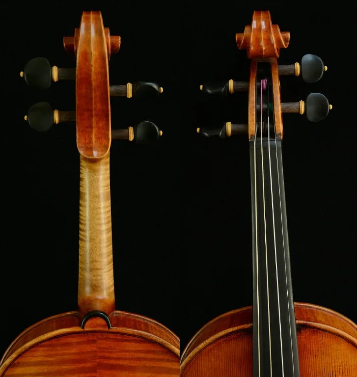 Реальное фото Guarneri del Gesu 1743 Каннон скрипка мастер Wang's own Work No. W 16