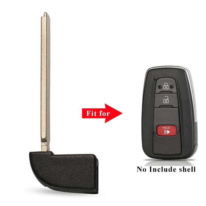 jingyuqin 1/5/10pcs Remote Car Key Blade Blank For Toyota CHR C-HR Prado Prius Camry Corolla RAV4 Insert keyless Fob | Автомобили и