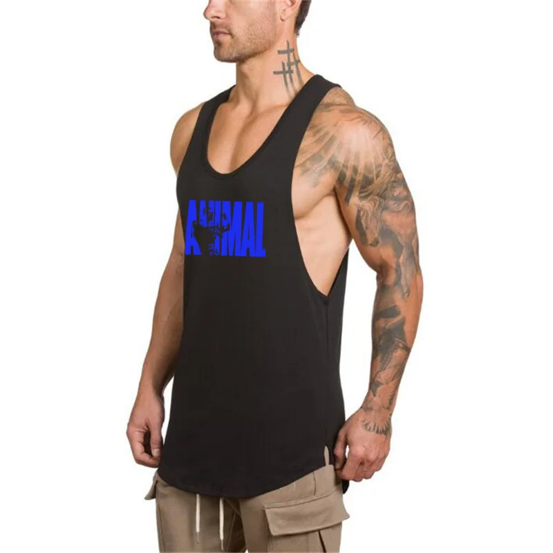 

Muscle Guys Brand Gyms Clothing Casual Singlets Canotte Bodybuilding Stringer Tank Top Men Fitness Shirt Sleeveless Vest