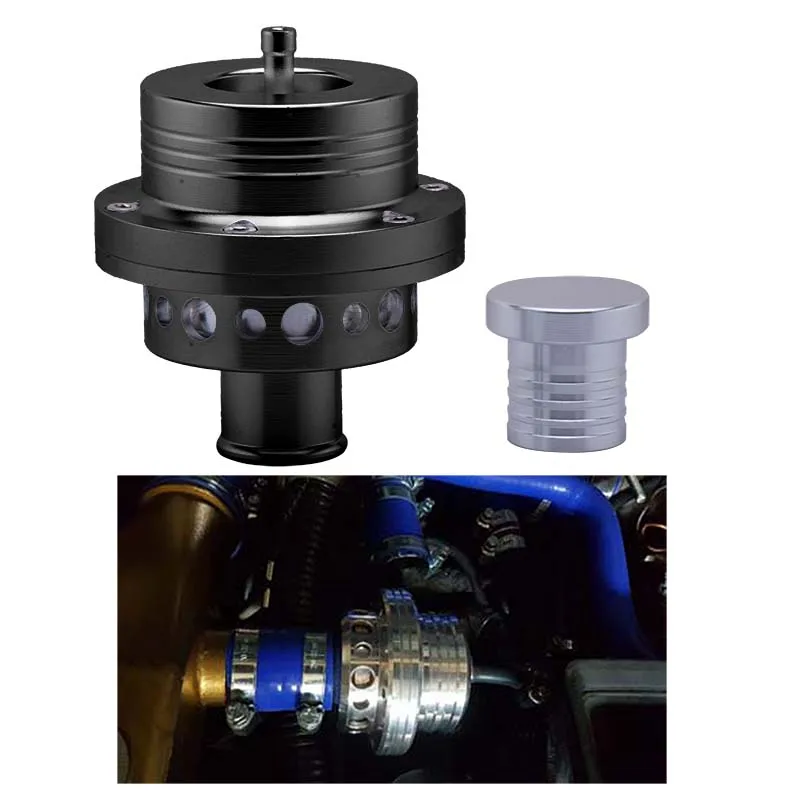 Auto 25MM Dual Piston Blow Off Valve Turbo 1.8T For VW Golf MK4 Jetta