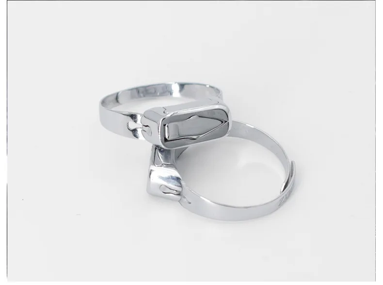 Новое кольцо из нержавеющей стали, обтекаемый инструмент для самозащиты, многофункциональное кольцо, регулируемое кольцо для самозащиты
