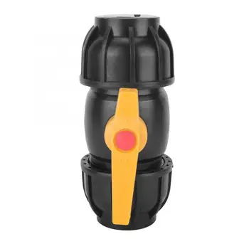 

PE Plastic 50mm Diameter Ball Valve Connector PPR PE PVC Water Pipe Fittings