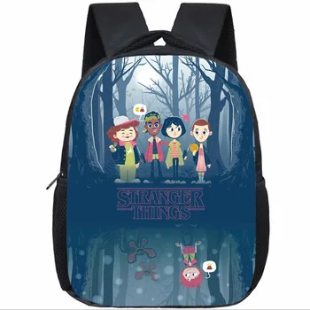 

Hot Sale Stranger Things Backpack School Bags Beautiful Printing Pattern Kids Kindergarten Backpack Kindergarten Rucksack