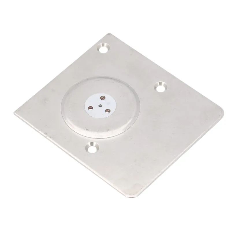 Embroidery Machine Spare Parts Needle Plate For SWF Length 102mm Width 90mm Hole Size 36mm
