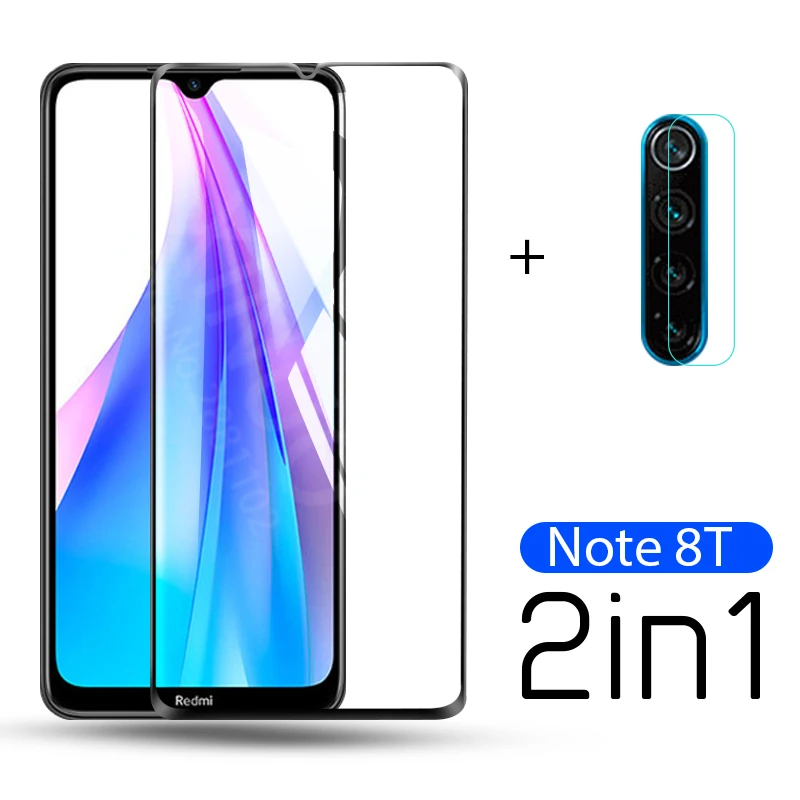 Закаленное стекло 2-в-1 для xiaomi redmi Note 8 T защита камеры xiomi xaomi redme Not защитная пленка |