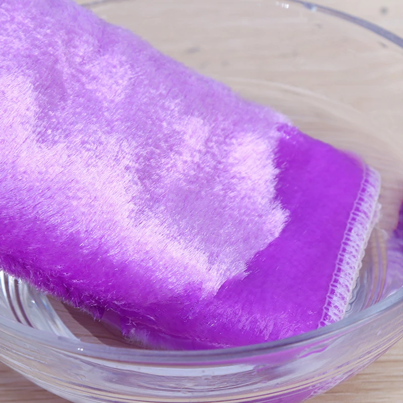 Microfiber Dish Cloths Bamboo Fiber Anti-grease Hydrophilic Natural Rags For Washing Dishes Cleaning