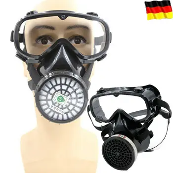 

DE Notfall-Überlebenssicherheit Atemgas-Schutzbrille Doppelschutz/